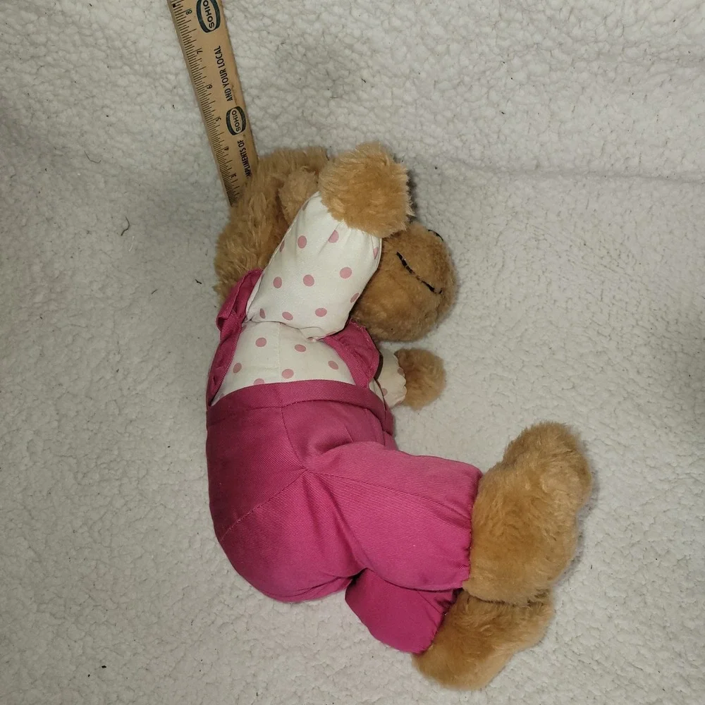 Berenstain Bear Sister Bear Plush Stuffed Animal Cub Pink Bow Middle 8